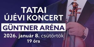 Újévi koncert Tata 2026. Mága Zoltán világhírű hegedűművész ünnepi évnyitó koncertje