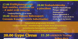 Múzeumok Éjszakája Mór 2025 