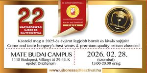 Magyarországi Újbor és Sajtfesztivál 2026 Budapest
