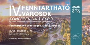 Fenntartható Városok Konferencia- és Expo 2025 Budapest