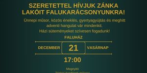 Falukarácsony Zánka 2025