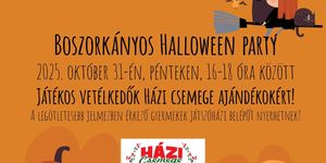 Halloween party Budapesten, a Campona Játszóházban