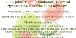 Nyársapáti Lecsófesztivál 2025