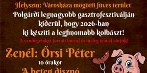 Kolbásztöltő Fesztivál Polgárdi 2026
