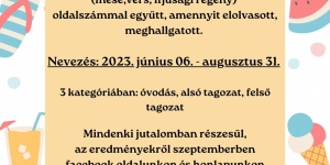 Olvasópályázat Zircen, a Békefi Antal Városi Könyvtárban 2023