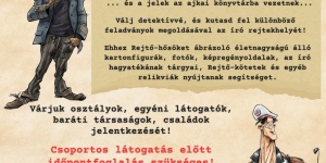 Könyvtári programok az Ajkai Városi Könyvtárban 2025. REJTŐzködő irodalom nyomozós játék