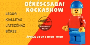 LEGO® kiállítás és játszóház 2025 Békéscsaba. KockaShow a Csabai Rendezvénypajtában