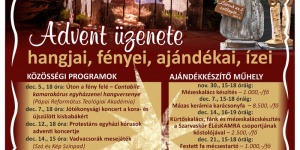 Advent Pápa 2023 Adventi Udvar a Pannonia Reformata Múzeumban