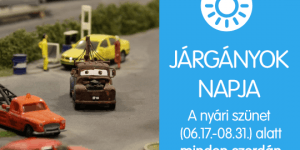 Járművek, járgányok napja szerdánként a Miniversumban a nyári vakáció idején Járművek, járgányok napja szerdánként a Miniversumban a nyári vakáció idején