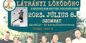 Akadályfutás, terepfutás 2023. Látrányi Löködönc, egy brutálisan őrült akadályfutás