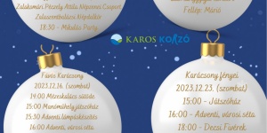 Adventi programok Zalakaros 2023