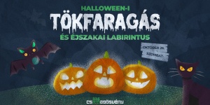 Halloween Ópusztaszer 2023. Töklámpás éjszakai bolyongás a labirintusban