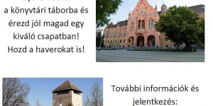 Könyvtári tábor nyáron, a balatonfüredi Lipták Gábor Városi Könyvtár szervezésében Könyvtári tábor nyáron, a balatonfüredi Lipták Gábor Városi Könyvtár szervezésében