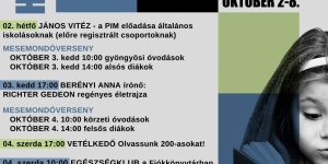Országos Könyvtári Napok Gyöngyös 2023 Vachott Sándor Városi Könyvtár