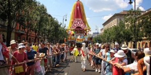 Szekérfesztivál 2023 Budapest. Ratha-yātrā és India Fesztivál