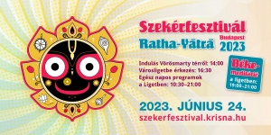 Szekérfesztivál 2023 Budapest. Ratha-yātrā és India Fesztivál