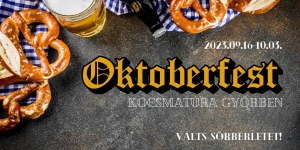 Oktoberfest Győr 2023. Kocsmatúra Győrben