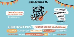 Boglya Feszt 2024. Öko-Művészeti Fesztivál a Tisza-tónál