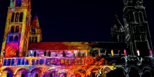 Zsolnay Fényfesztivál 2023 Pécs. Zsolnay Light Art Nemzetközi Fényfestőverseny