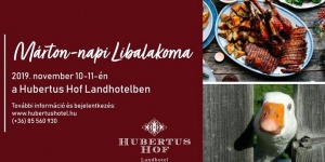 Márton napi libaételek Balatonfenyvesen a Hubertus Hof Landhotelben Márton napi libaételek Balatonfenyvesen a Hubertus Hof Landhotelben
