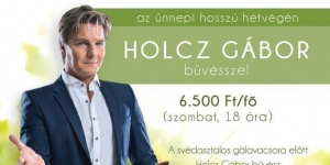 Húsvéti gálavacsora Holcz Gábor bűvésszel a debreceni Erdőspuszta Club Hotelben Húsvéti gálavacsora Holcz Gábor bűvésszel a debreceni Erdőspuszta Club Hotelben