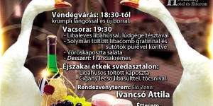 Márton napi bál 2019. Élő-zenés libavacsora újborral a Holdfény Hotel Étteremben Márton napi bál 2019. Élő-zenés libavacsora újborral a Holdfény Hotel Étteremben