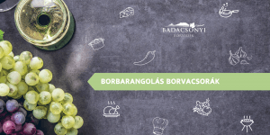Borbarangolás Badacsony 2025. Balatoni borvacsorák Badacsonyban és környékén