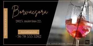 Borvacsora a Privilége Bistroban Sápi gyümölcsborokkal