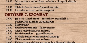 Olasz napok 2023 Várpalota