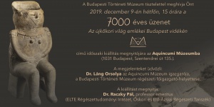 Időszaki kiállítás az Aquincumi Múzeumban A Csepel-sziget keltái címmel Időszaki kiállítás az Aquincumi Múzeumban A Csepel-sziget keltái címmel