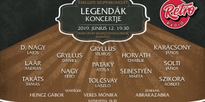 Retro koncert 2019. Legendák Koncertje, exkluzív élő szuperkoncert - ELMARAD!! Retro koncert 2019. Legendák Koncertje, exkluzív élő szuperkoncert - ELMARAD!!