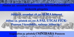 Balatonakali Szabadtéri Színpad 2019. Koncertek, előadások nyáron Akaliban Balatonakali Szabadtéri Színpad 2019. Koncertek, előadások nyáron Akaliban