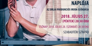 A csemegepultos naplója, nyári előadás a Hadházi Szabadtéri Színházi Fesztiválon A csemegepultos naplója, nyári előadás a Hadházi Szabadtéri Színházi Fesztiválon