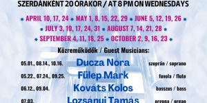 Hévízi orgonaestek 2023. Majestic Sounds hangverseny-sorozat koncertek Teleki Miklóssal