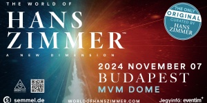 Hans Zimmer koncert Budapest 2024. New Dimension európai turné, egy csodálatos zenei kavalkád