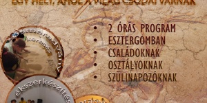 Esztergomi gyerekprogramok, ékszerkészítés, aranymosás, ősmaradványok kutatása, emlékérme nyomtatás