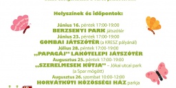 Gyerekprogram Marcali 2023.  Játszótéri Tekergő