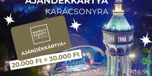 Margitszigeti Színház Adventi Ajándékkártya 2023