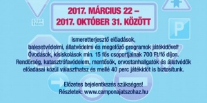 Osztálykirándulás 1-2. osztályosoknak játékkal és hasznos előadásokkal a Campona Játszóházban Osztálykirándulás 1-2. osztályosoknak játékkal és hasznos előadásokkal a Campona Játszóházban