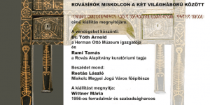 Miskolci Galéria kiállítás 2018. Mokry asztala - Rovásírók Miskolcon a két világháború között Miskolci Galéria kiállítás 2018. Mokry asztala - Rovásírók Miskolcon a két világháború között