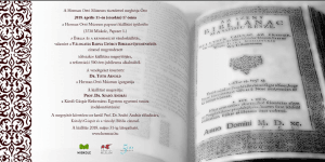 Biblia és reformáció kiállítás látogatható az Papszeri Kiállítási Épületben Biblia és reformáció kiállítás látogatható az Papszeri Kiállítási Épületben