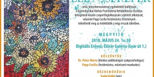 Papp Cecília festőművész Életcserepek kiállítás és megnyitó az ózdi Digitális Erőműben Papp Cecília festőművész Életcserepek kiállítás és megnyitó az ózdi Digitális Erőműben