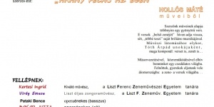 Hollós Máté szerzői est Arany felhő az égen címmel a Rákoshegyi Bartók Zeneházban! Hollós Máté szerzői est Arany felhő az égen címmel a Rákoshegyi Bartók Zeneházban!