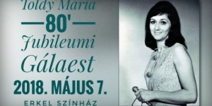 Toldy Mária 80. évi jubileumi gálaestje sztárvendégekkel 2018. Online jegyvásárlás Toldy Mária 80. évi jubileumi gálaestje sztárvendégekkel 2018. Online jegyvásárlás