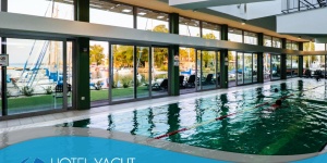 Wellness Siófokon külsős vendégeknek a tóparti Yacht Hotelben belépőjeggyel vagy bérlettel