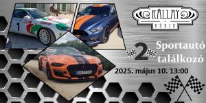 Autós Találkozó Kállósemjén 2025. Sportautók a Kállay-kúriában