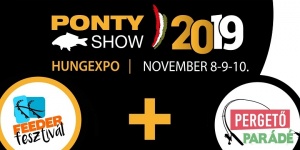 PontyShow 2019. Horgász kiállítás és vásár Budapest, Hungexpo PontyShow 2019. Horgász kiállítás és vásár Budapest, Hungexpo