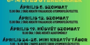 Szombati gyerekprogram Budapest 2025. Különleges kreatív élmények rajzolt világunkban 6-14 éveseknek