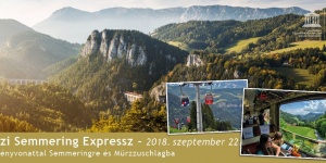 Őszi Semmering Expressz, Élményvonattal Semmeringre és Mürzzuschlagba Őszi Semmering Expressz, Élményvonattal Semmeringre és Mürzzuschlagba