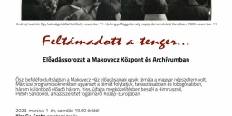 Makovecz Központ és Archívum programok 2023 Budapest